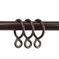 Rod Desyne 10 Count Eyelet Curtain Rings 1-Inch