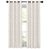 Maytex Mills Jardin Embroidered Thermal Window Curtain