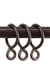 Rod Desyne 10 Count Eyelet Curtain Rings 1-Inch